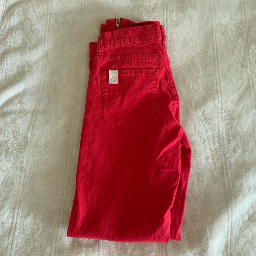 U.S POLO RED JEANS